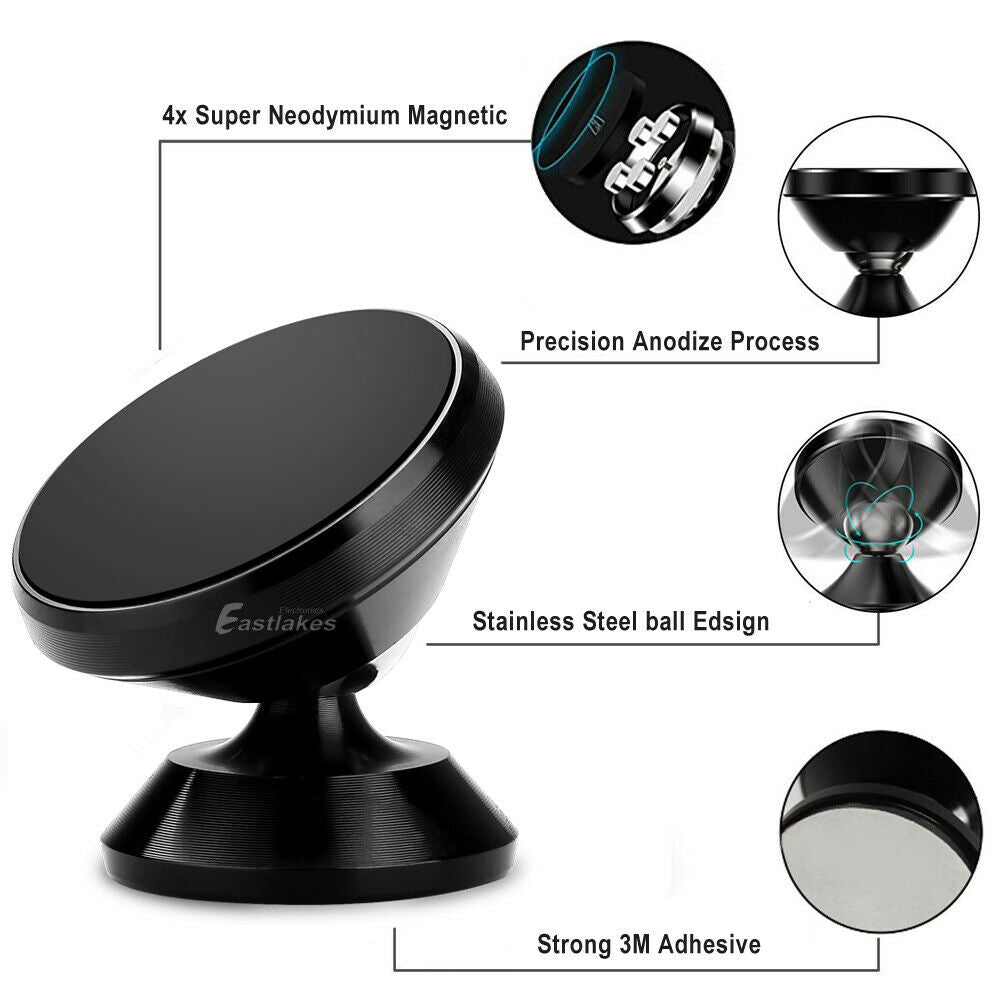 Universal Magnetic Air Vent Car Mount Holder - Eastlakes Electronics